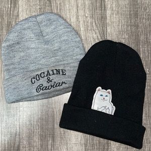 Winter hats 2 beanies